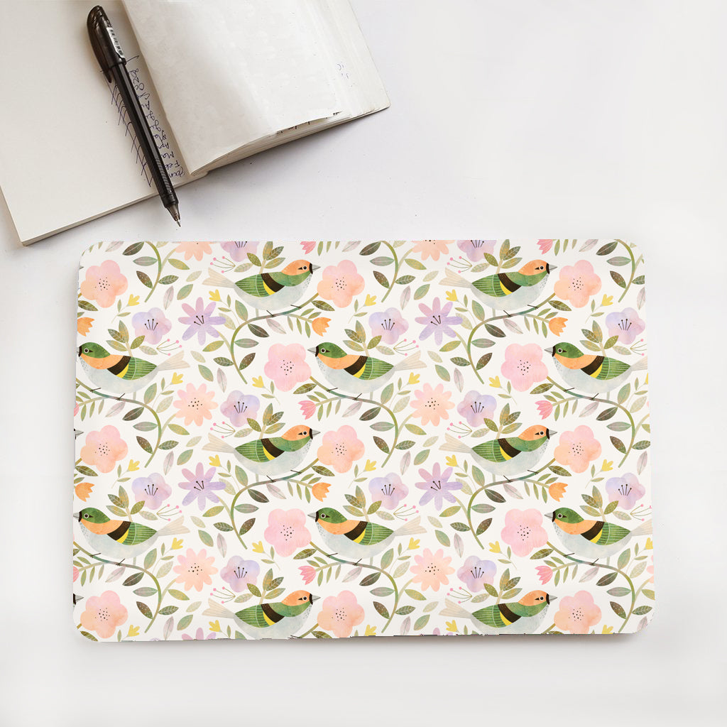 Romantic Birds (White) Laptop Skin