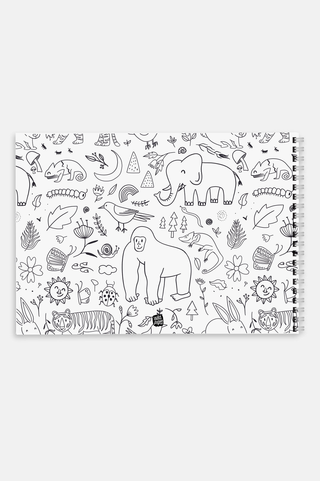 Jungle Safari A4 Sketchbook