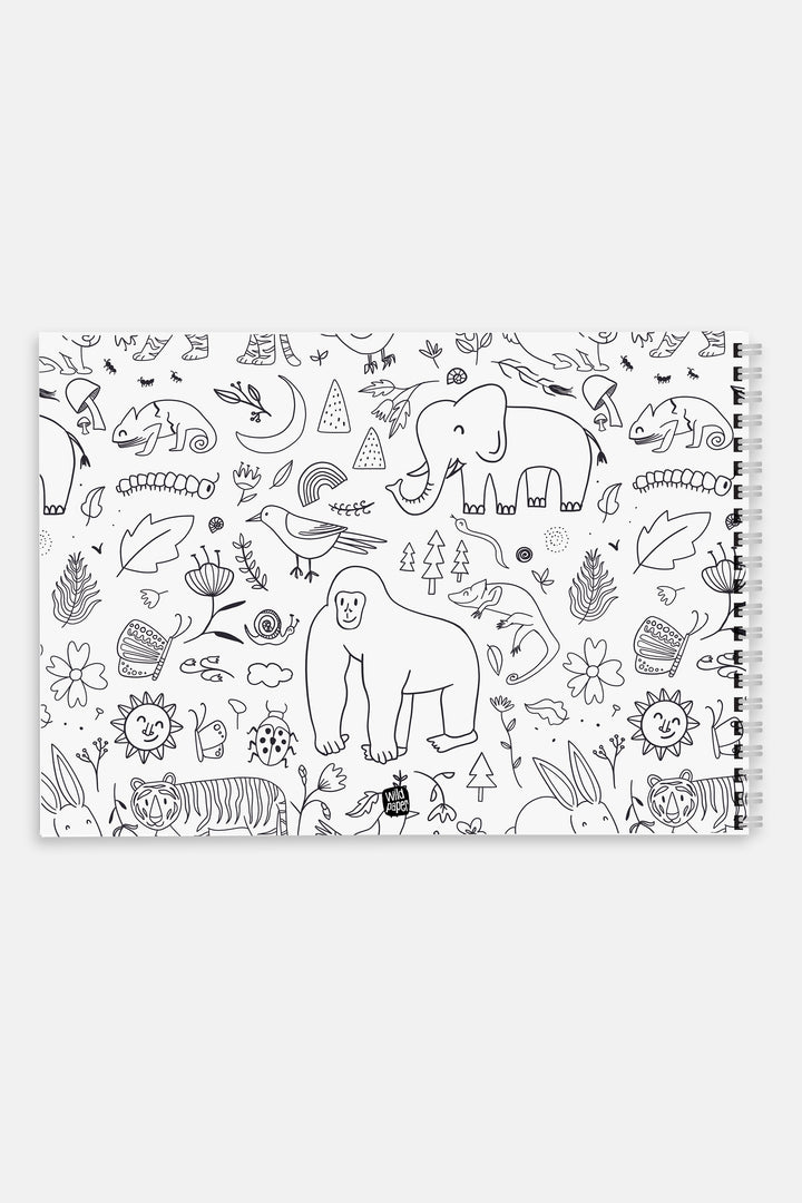 Jungle Safari A4 Sketchbook