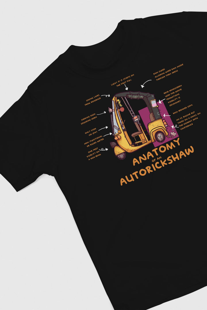 Anatomy of an Autorickshaw T-shirt