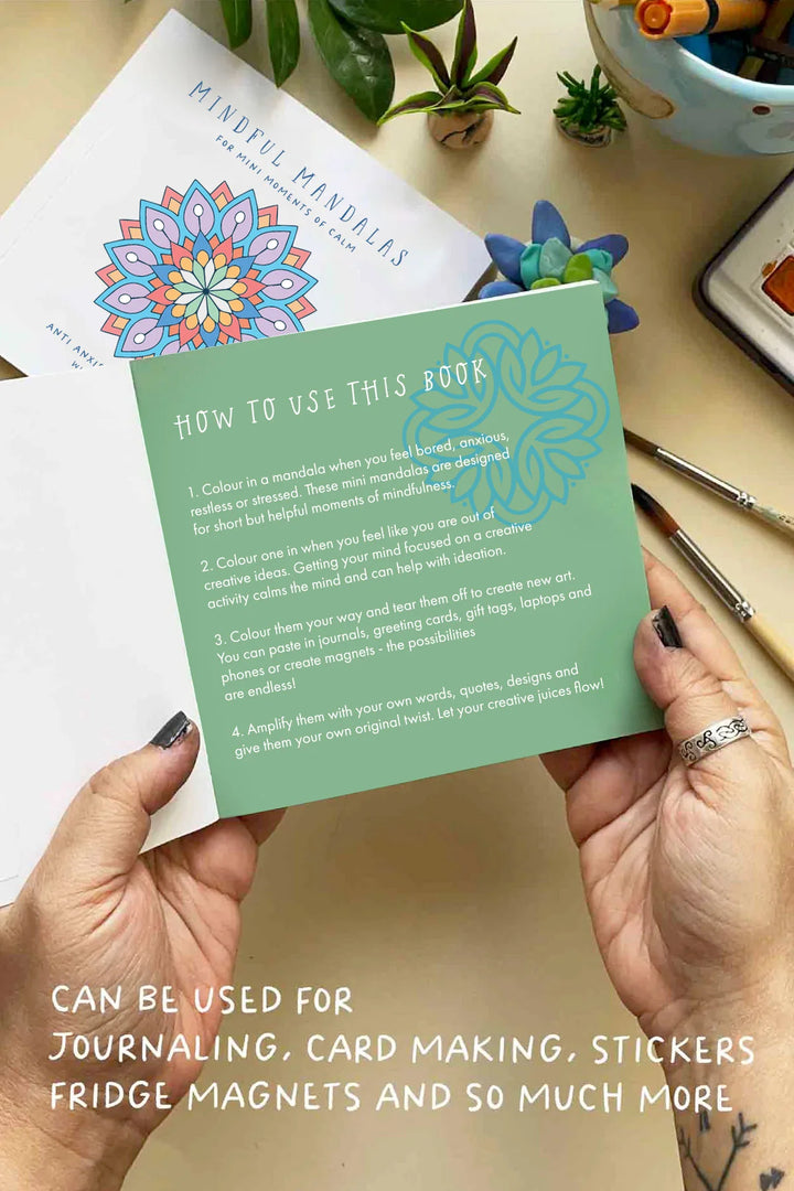Mini Mandala Colouring Book