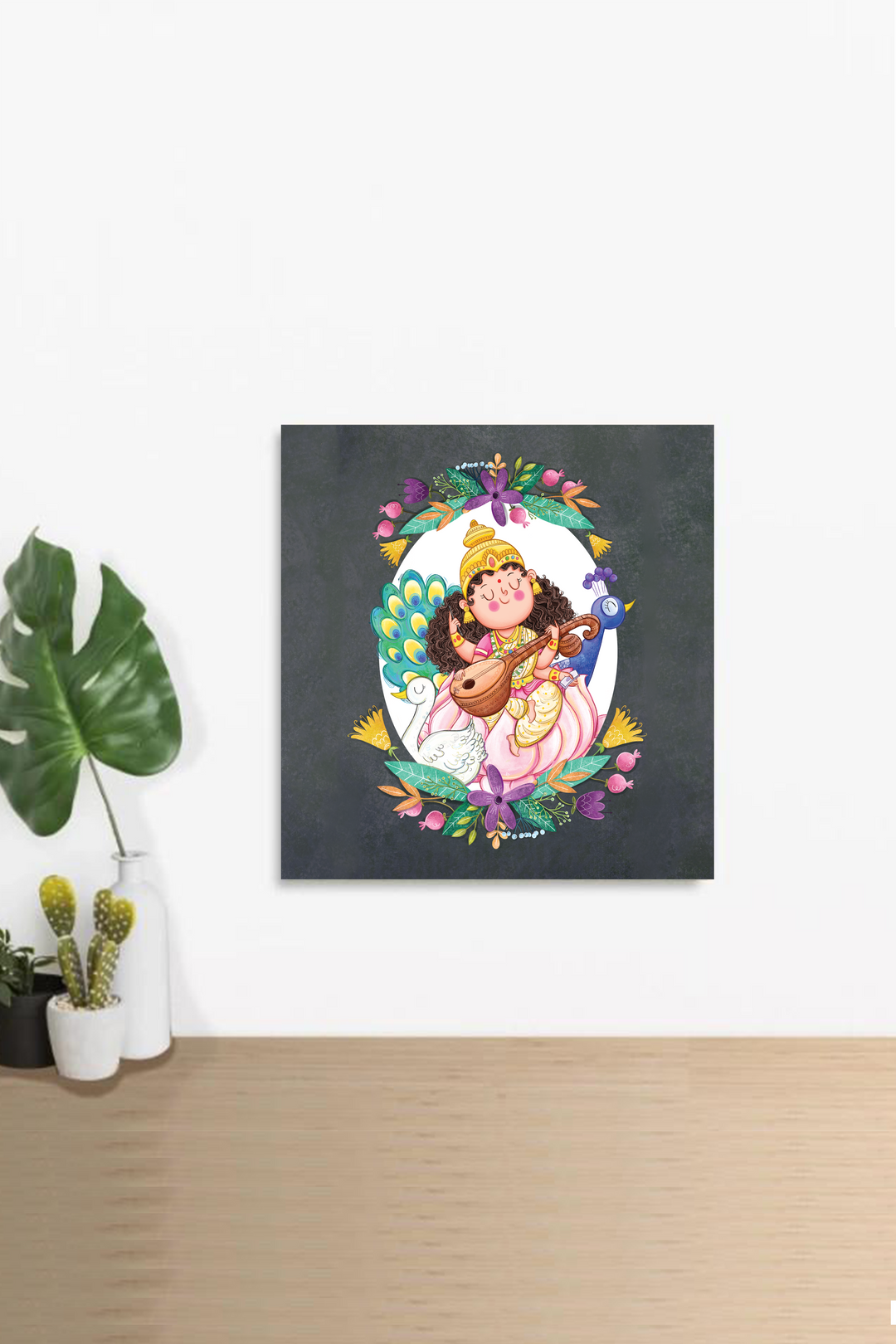 Maa Saraswati Wall Art