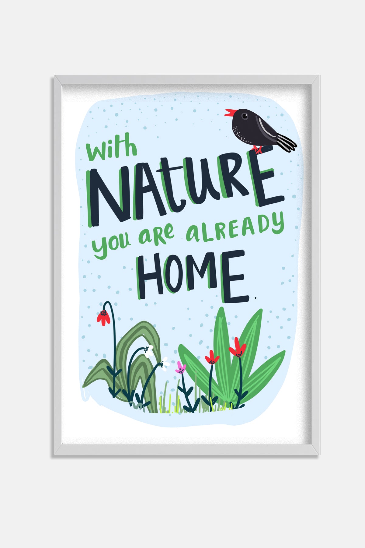 Home With Nature Wall Art