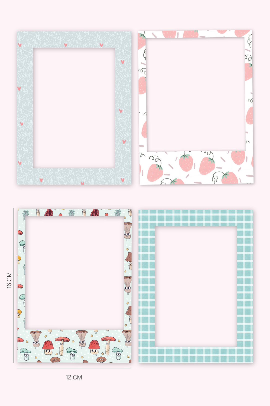 Pattern Frame & Decorative Cards