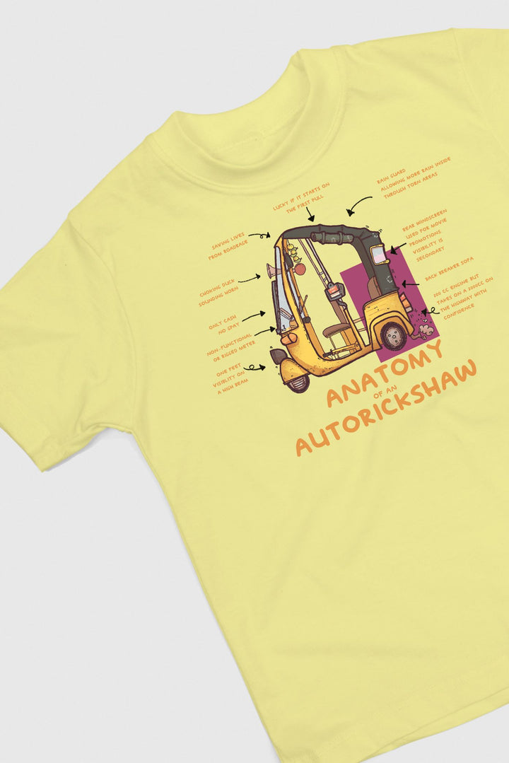 Anatomy of an Autorickshaw T-shirt