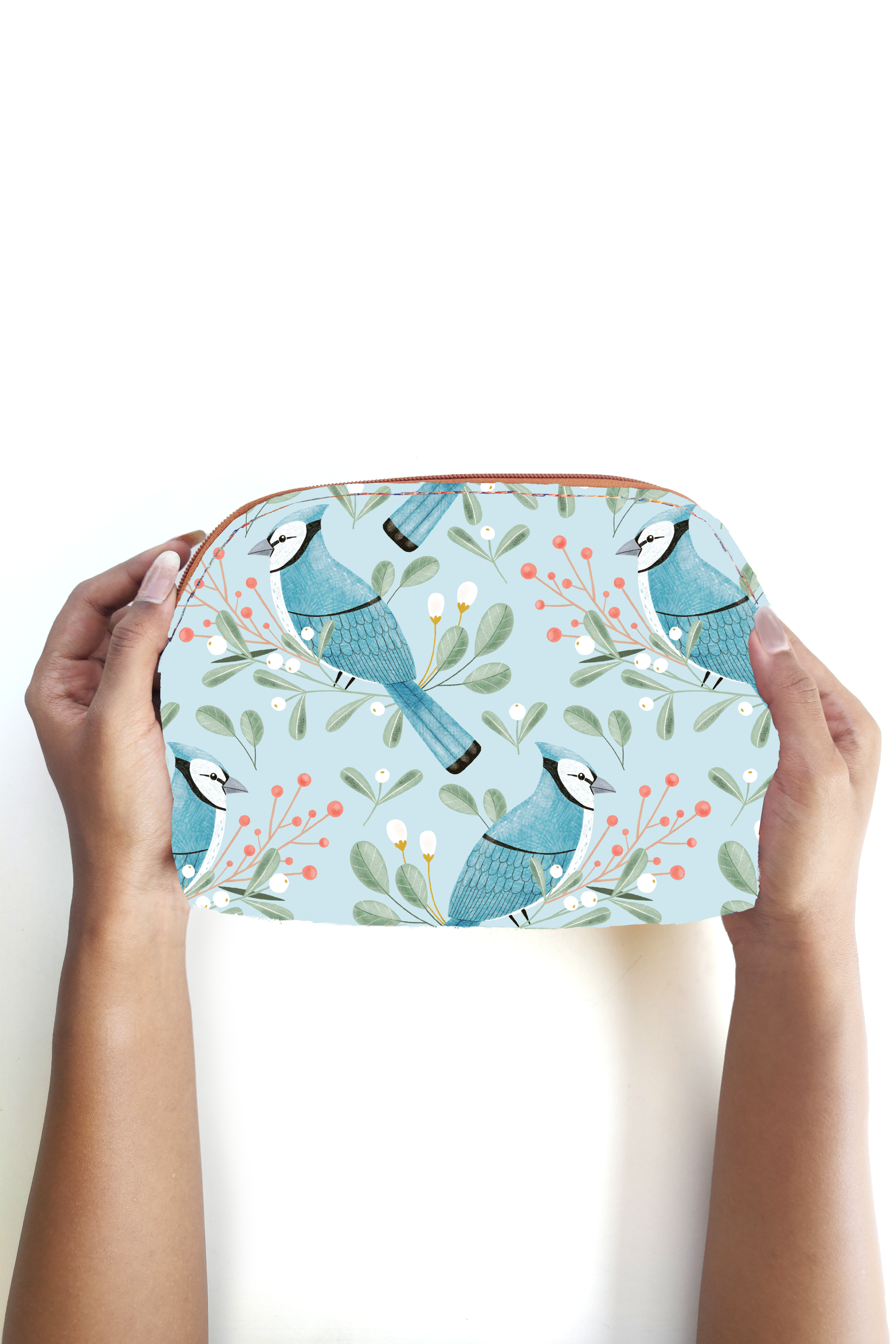 Blue Jay Cosmetic Pouch