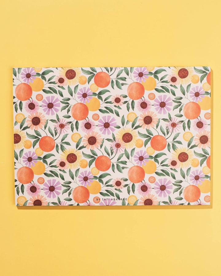 Orange Garden Weekly Meal Planner