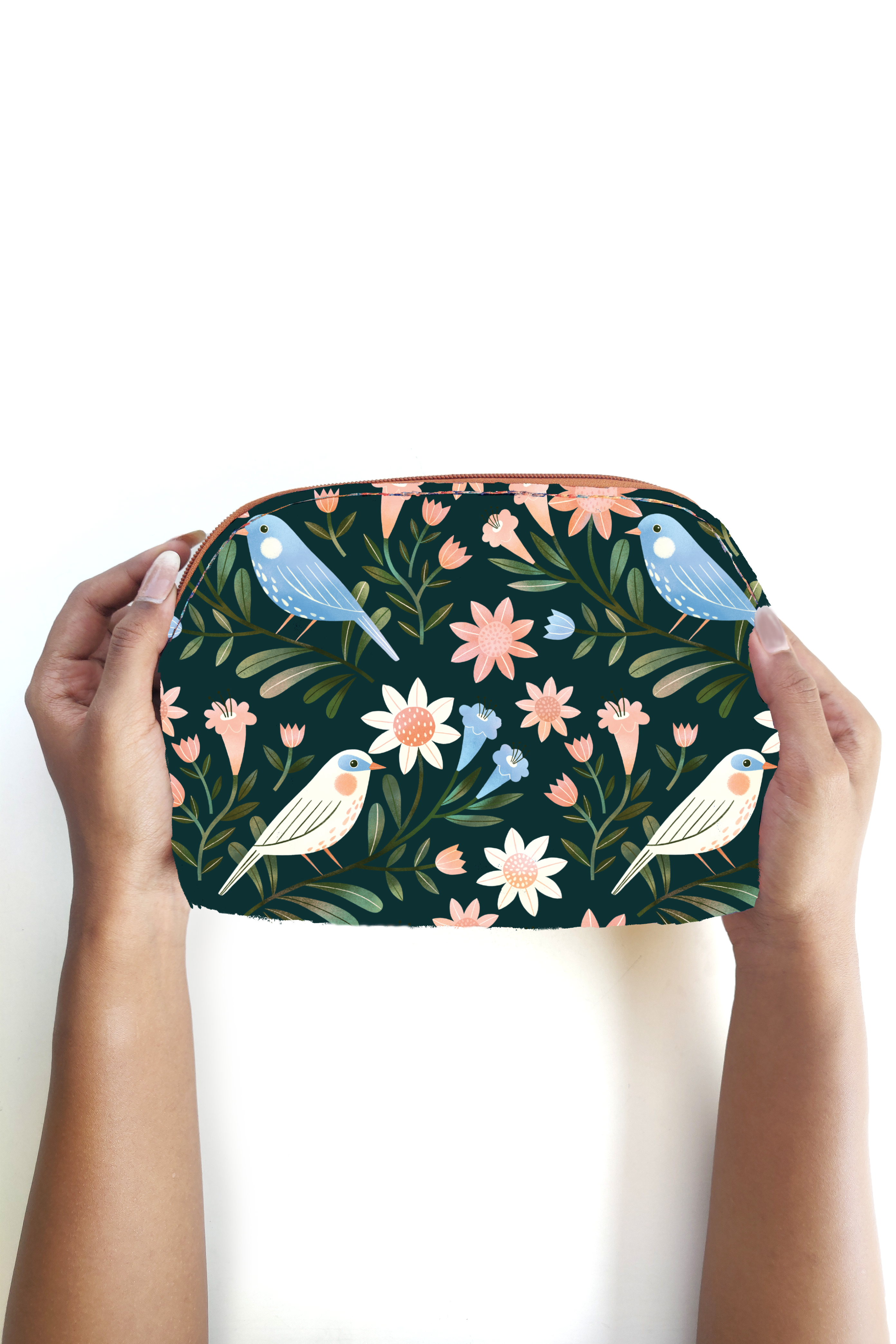 Bird Duo Cosmetic Pouch