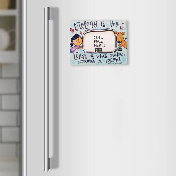 Biology Dog - Refrigerator Magnetic Frame (big)