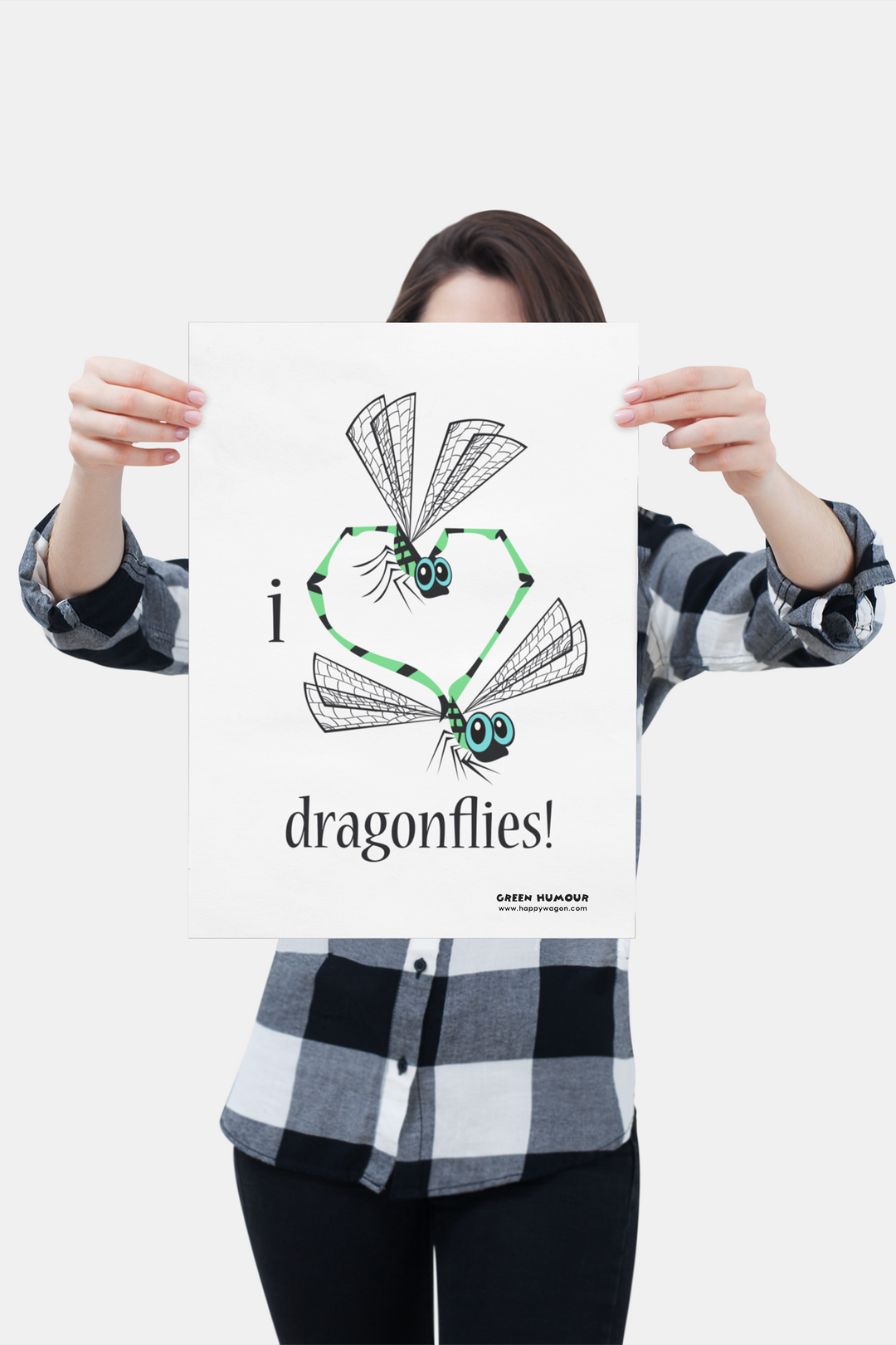I love dragonflies Non-Tearable Poster