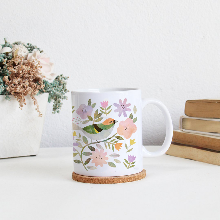 Romantic Birds mug