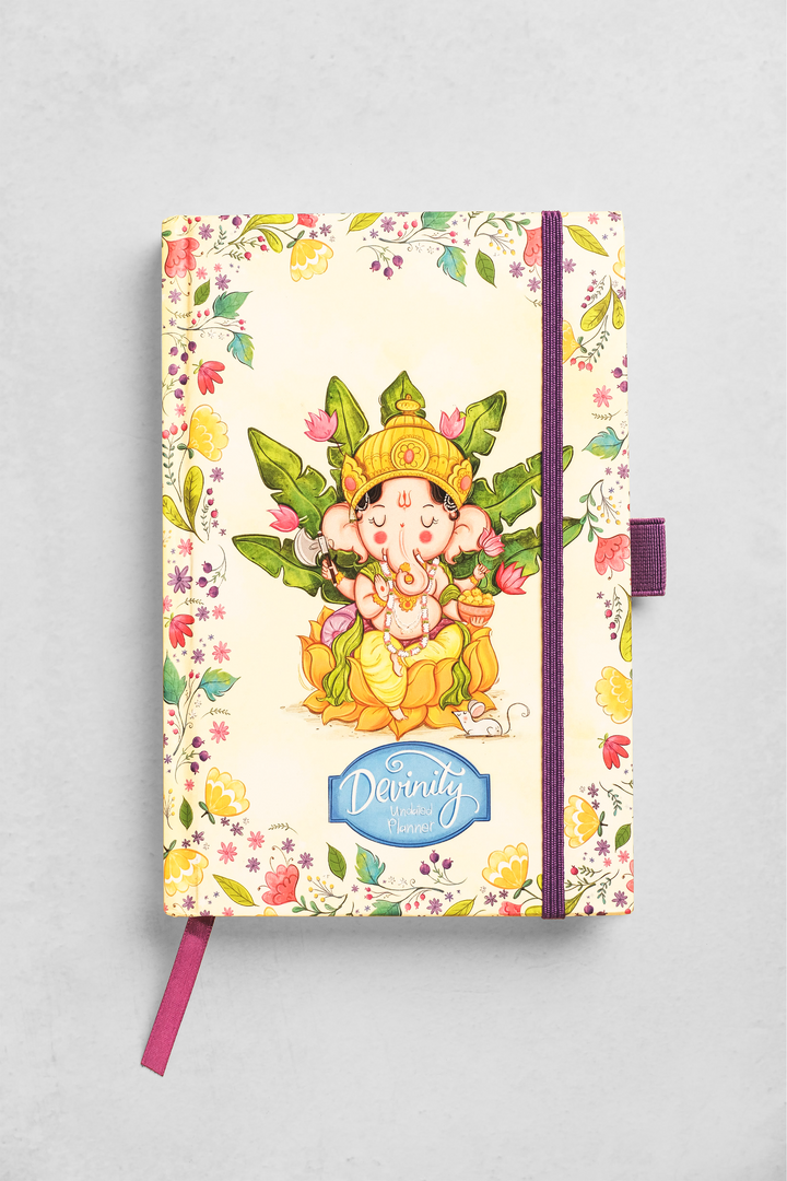 Devinity Undated Planner | 3 Sticker Sheets | 2 Free Keychains
