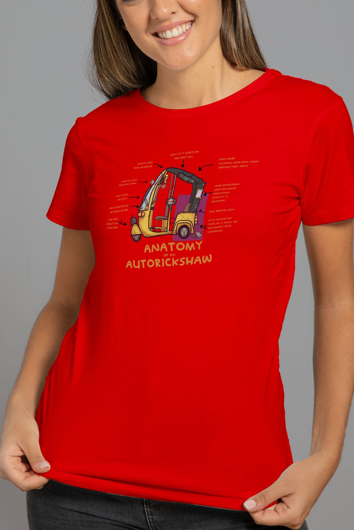 Anatomy of an Autorickshaw T-shirt