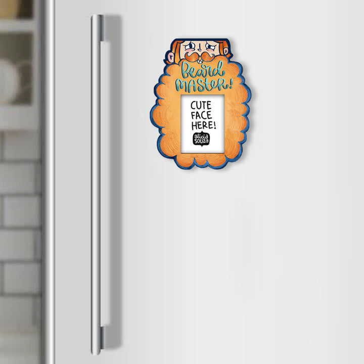 Beard Master - Refrigerator Magnetic Frame