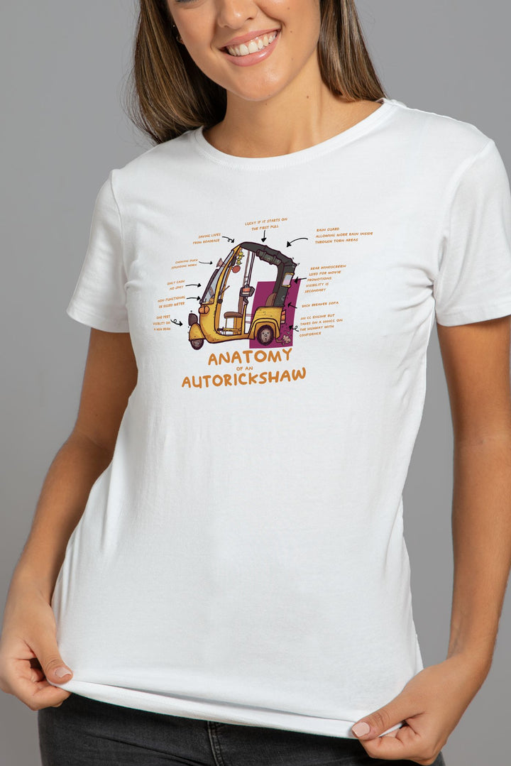 Anatomy of an Autorickshaw T-shirt