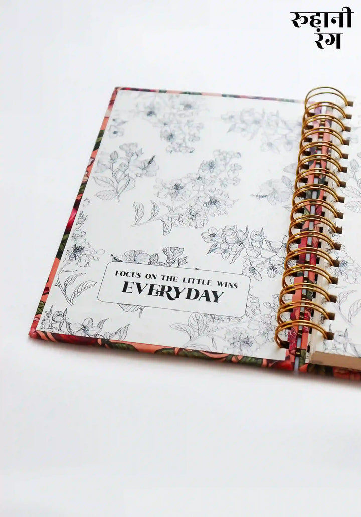 Pansies Yellow Daily Undated Planner