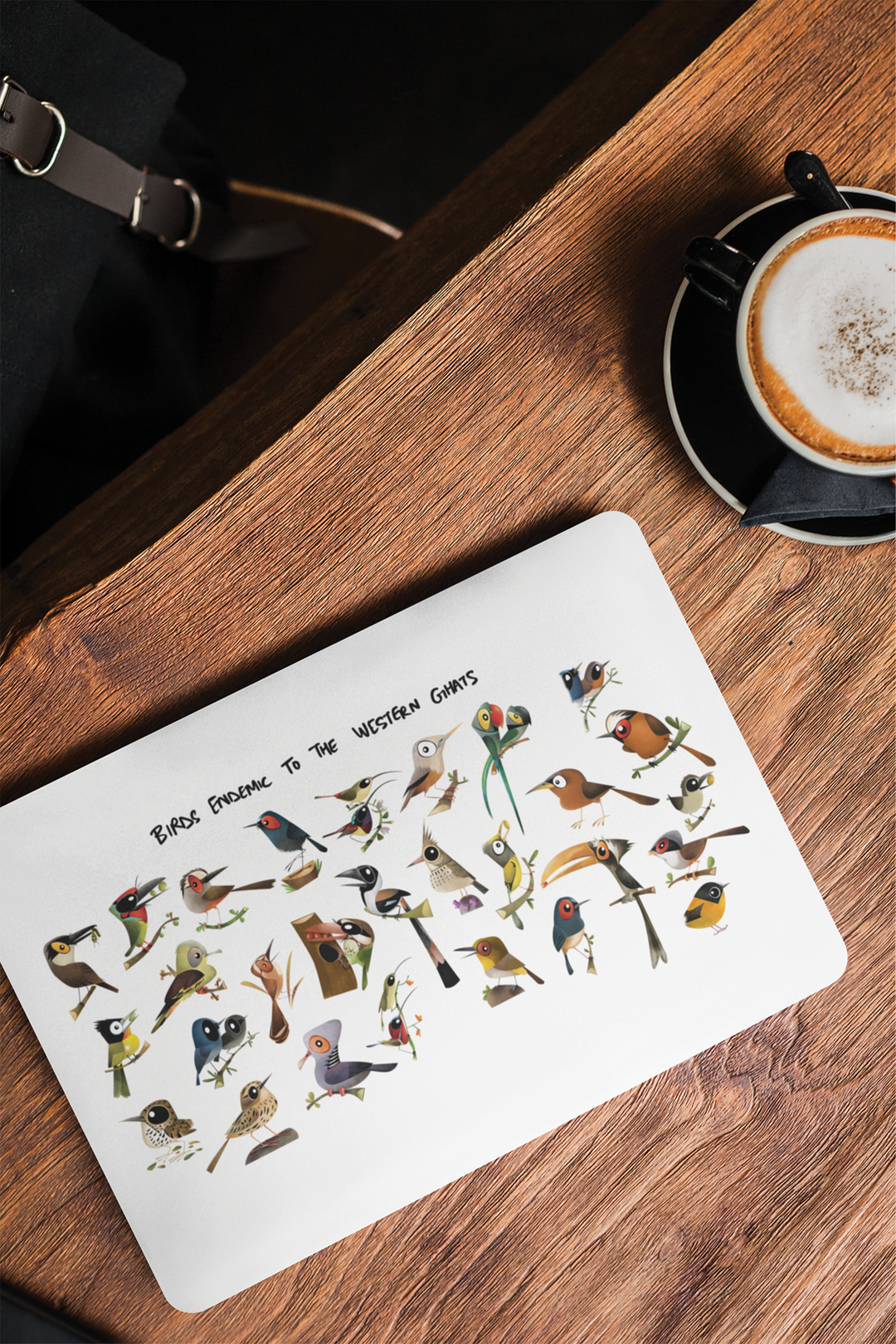 Birds Endemic to the Western Ghats Laptop Skin