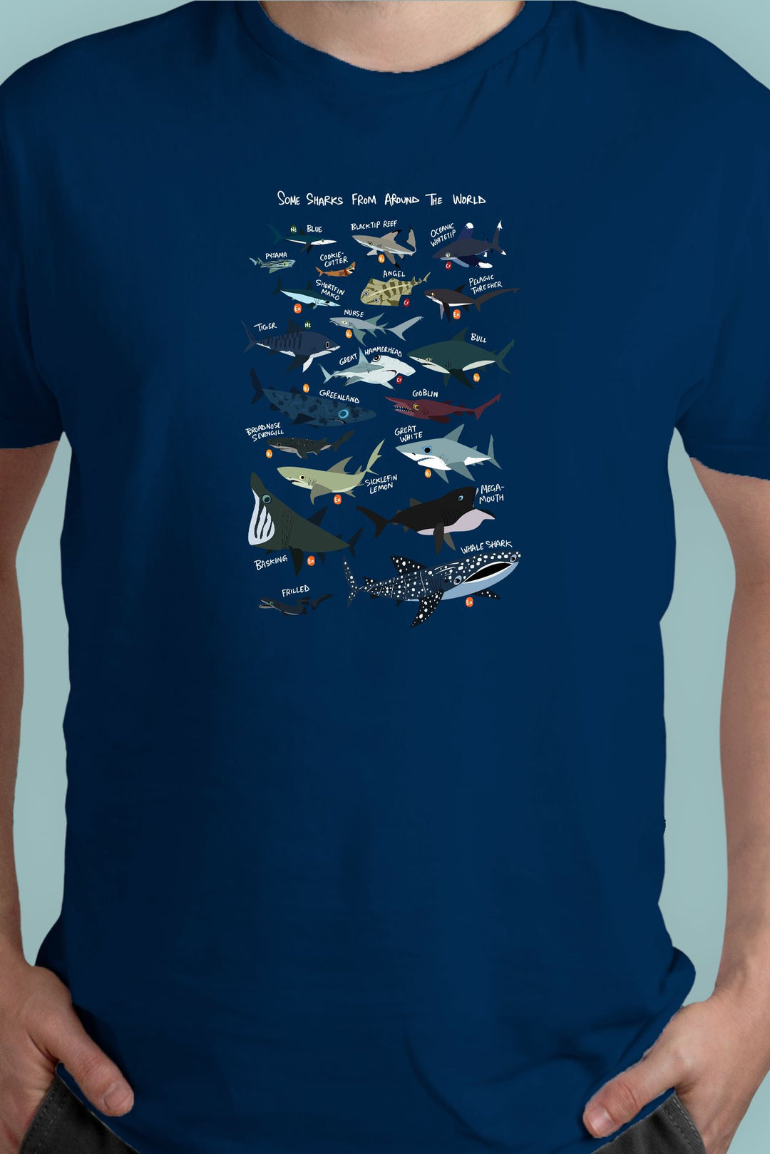 Some Sharks From Around The World T-Shirt