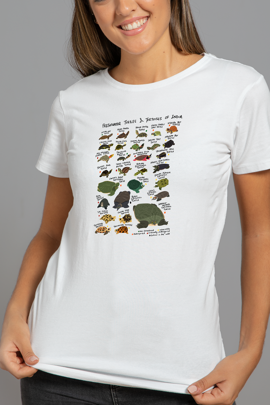 Freshwater Turtles Of India Tshirt
