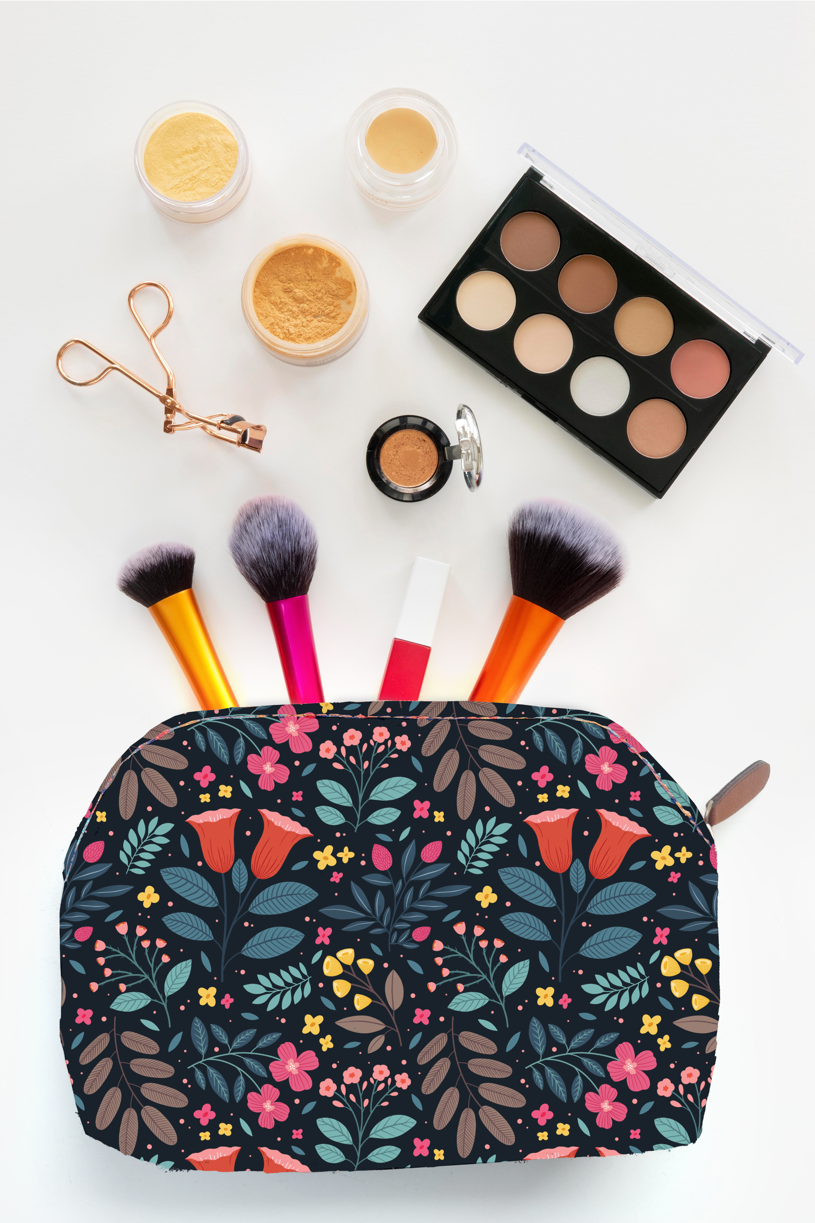 Wild Garden Cosmetic Pouch