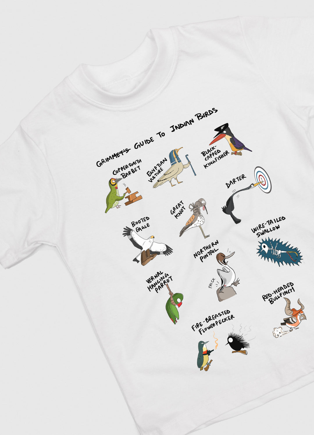 Grim Guide to Indian Birds T-Shirt