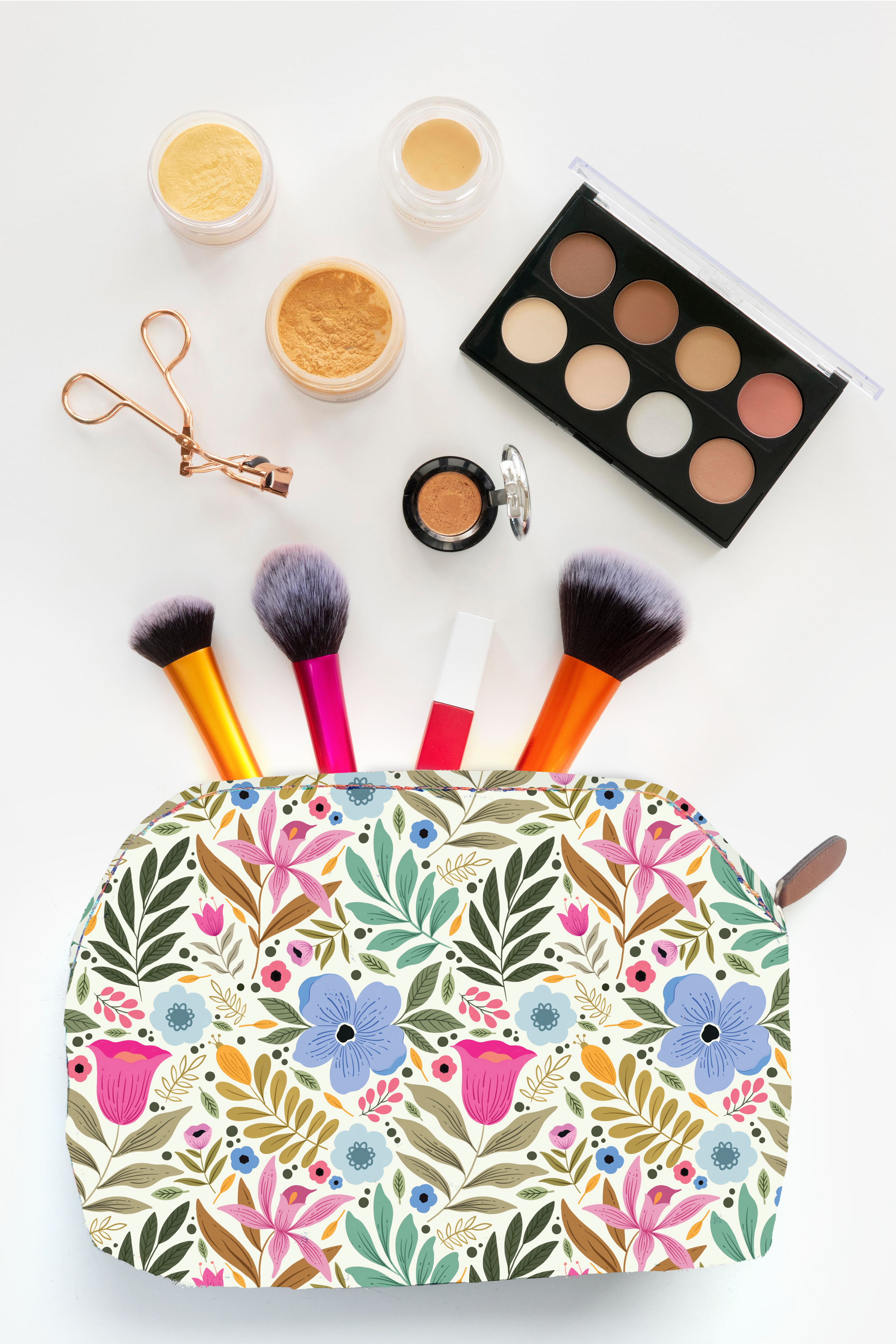 Lush Meadow Cosmetic Pouch