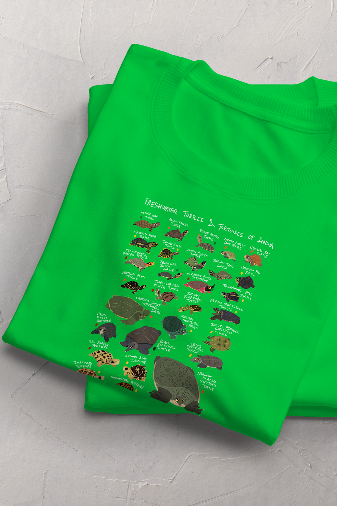 Freshwater Turtles Of India Tshirt