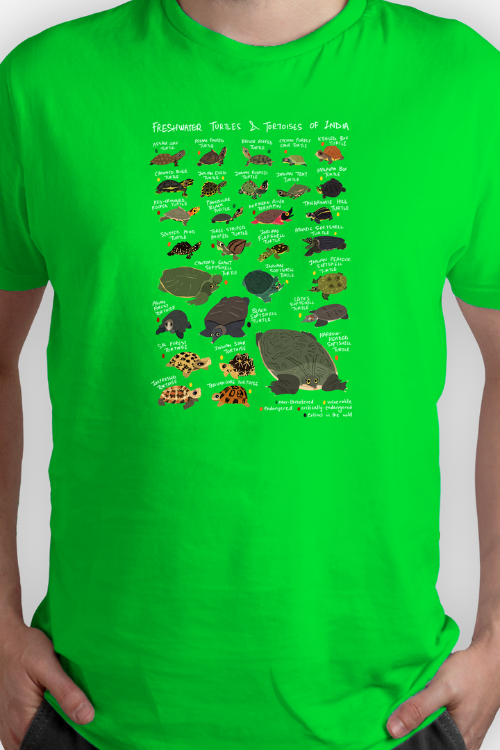 Freshwater Turtles Of India Tshirt