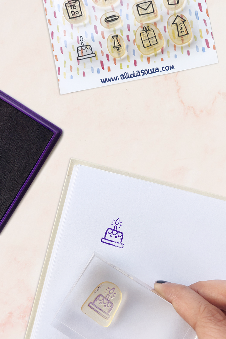 Let's Plan Clear Stamps