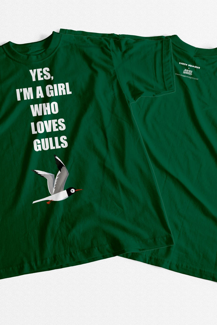 Girl Who Loves Gulls T-shirt