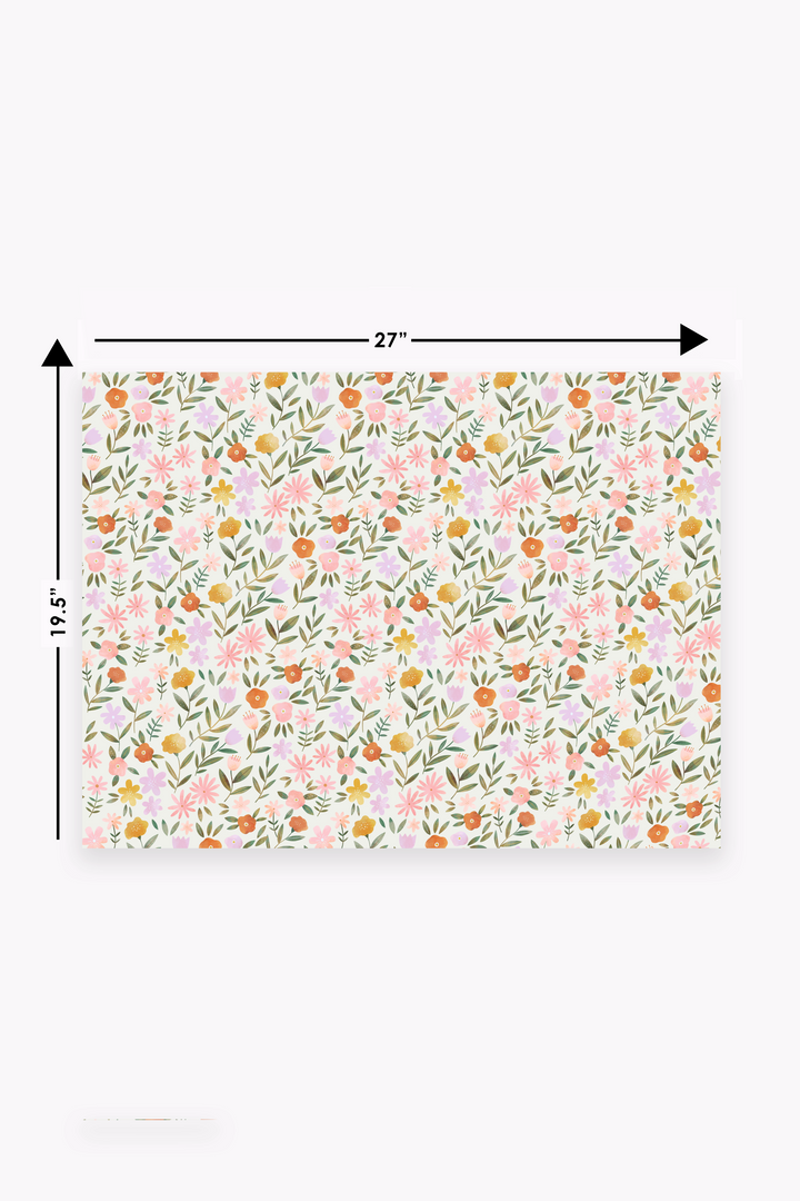 Wildflowers Wrapping Paper (Pack Of 3)