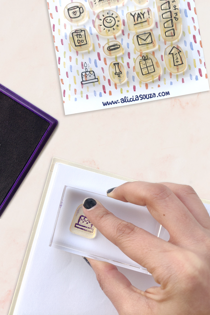 Let's Plan Clear Stamps