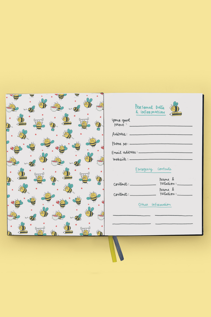 The Busy Bee Undated Planner