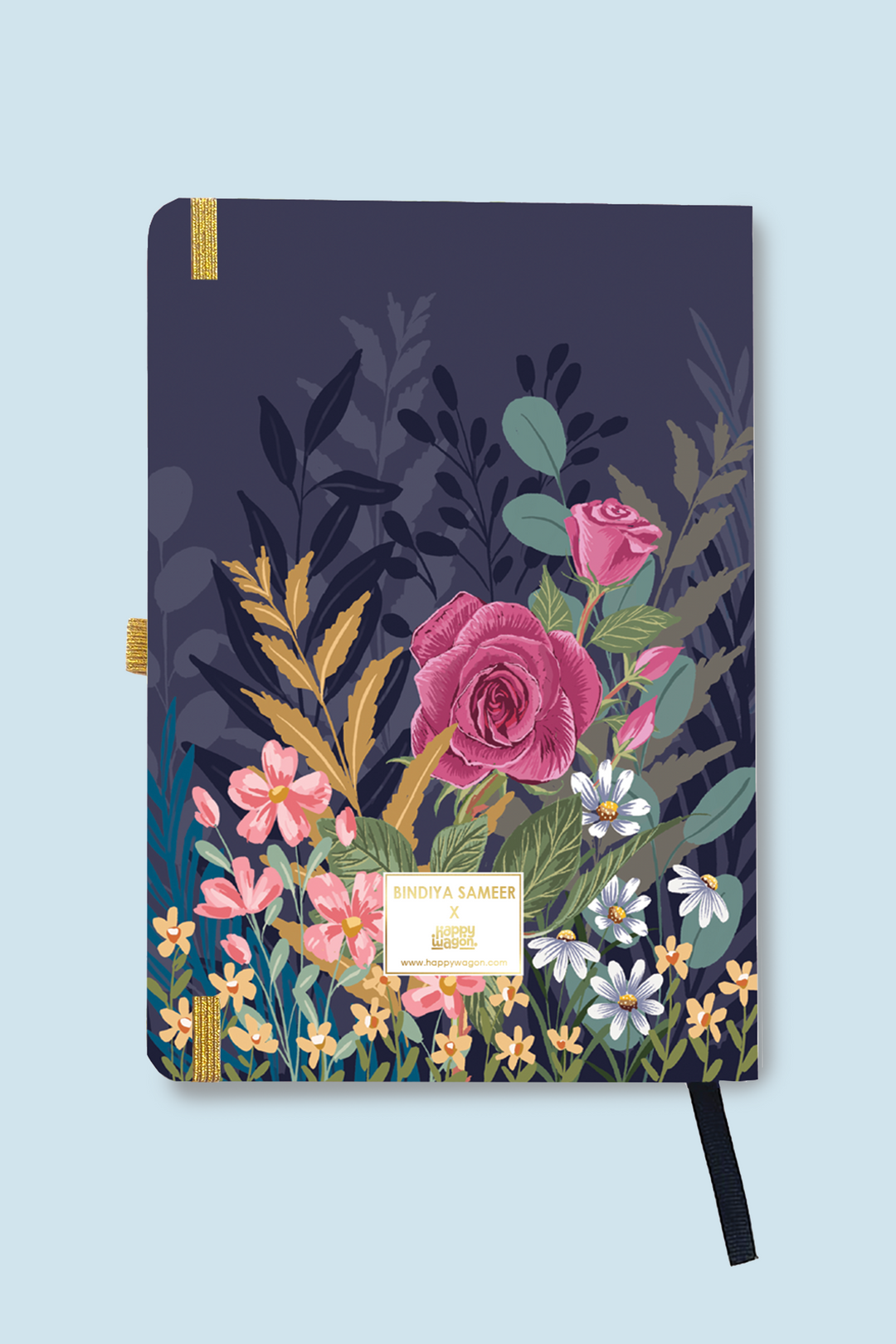 Rose Garden Hardbound Undated Planner