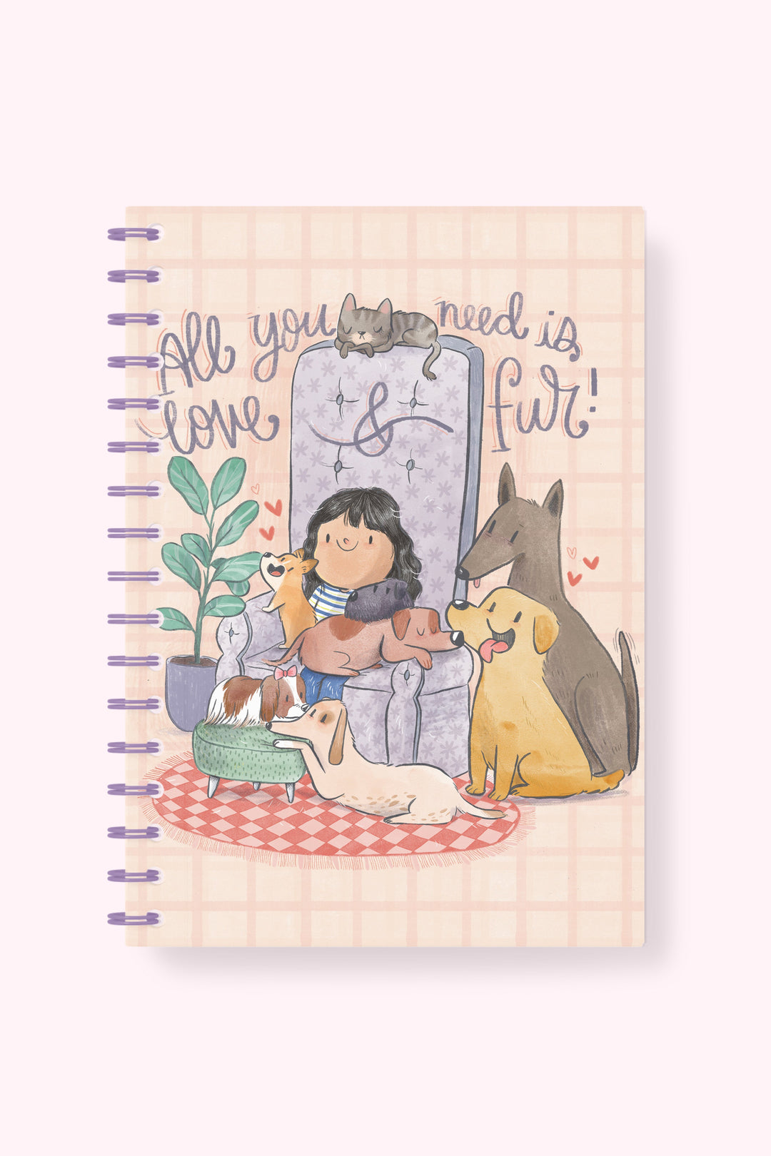 Fur Love A5 Sketchbook