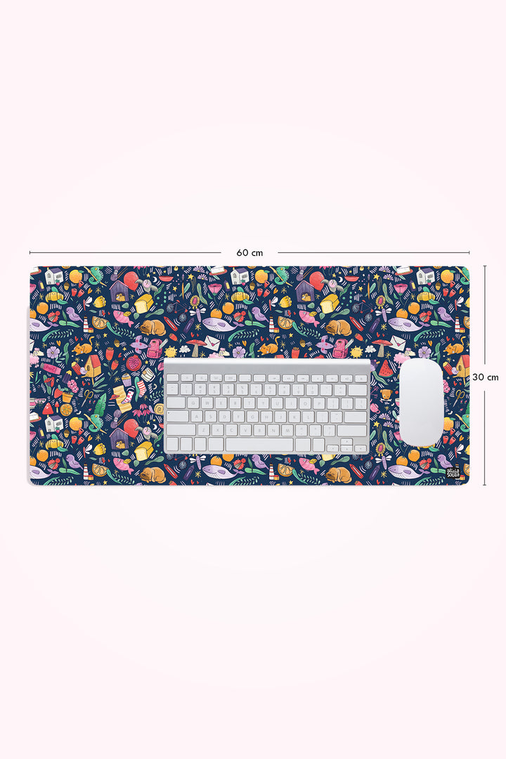 Wonderful World Desk Mat