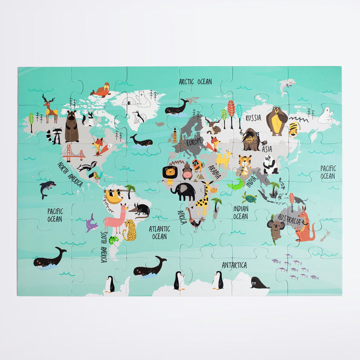 Around the World - Giant Floor Puzzle