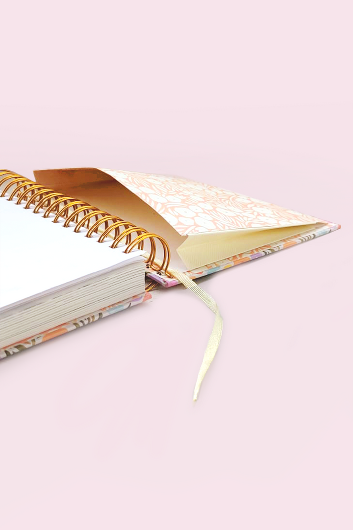 Happy Florals Wiro Undated Planner