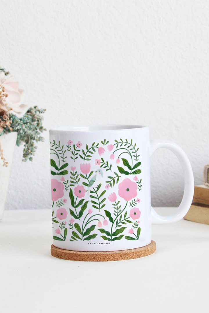 Bird Vines mug