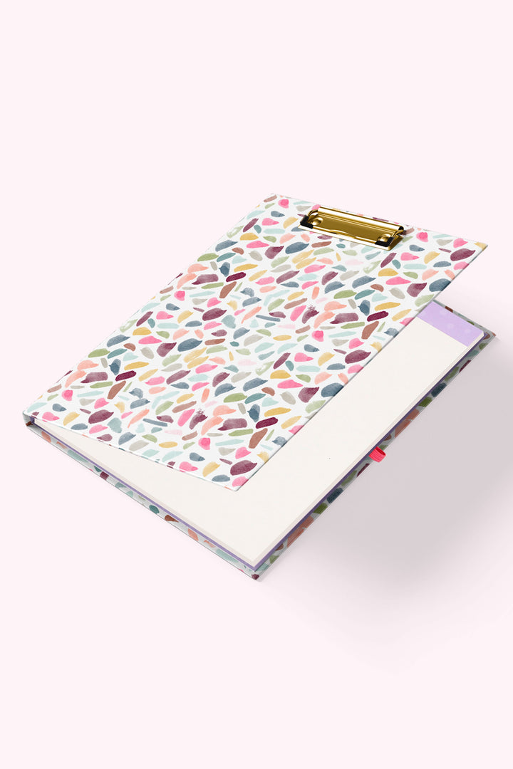 Blossom Stroke Clipfolio | Clipboard & Notepad Duo