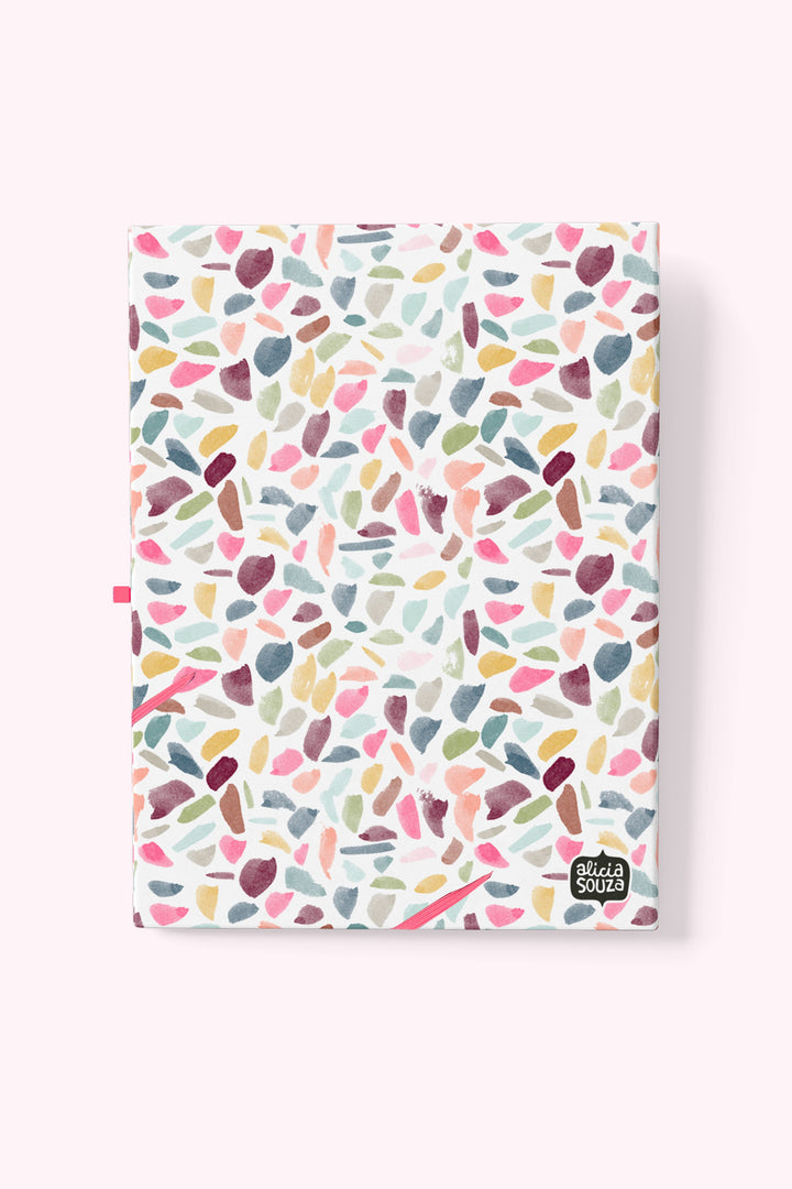 Blossom Stroke Clipfolio | Clipboard & Notepad Duo