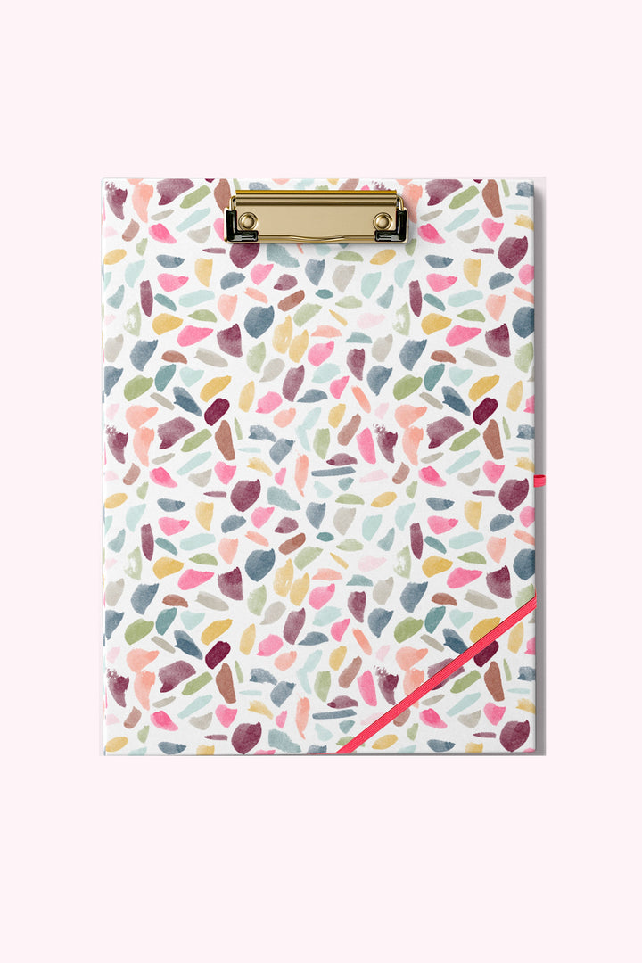 Blossom Stroke Clipfolio | Clipboard & Notepad Duo