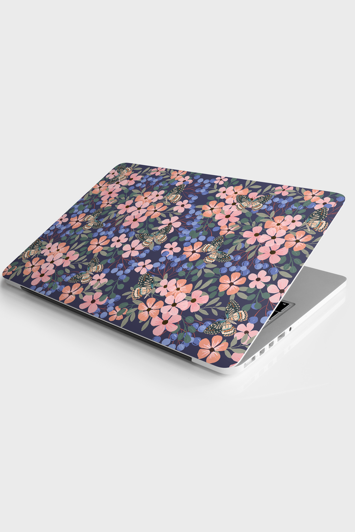 Blue Garden of Eden Laptop Skin