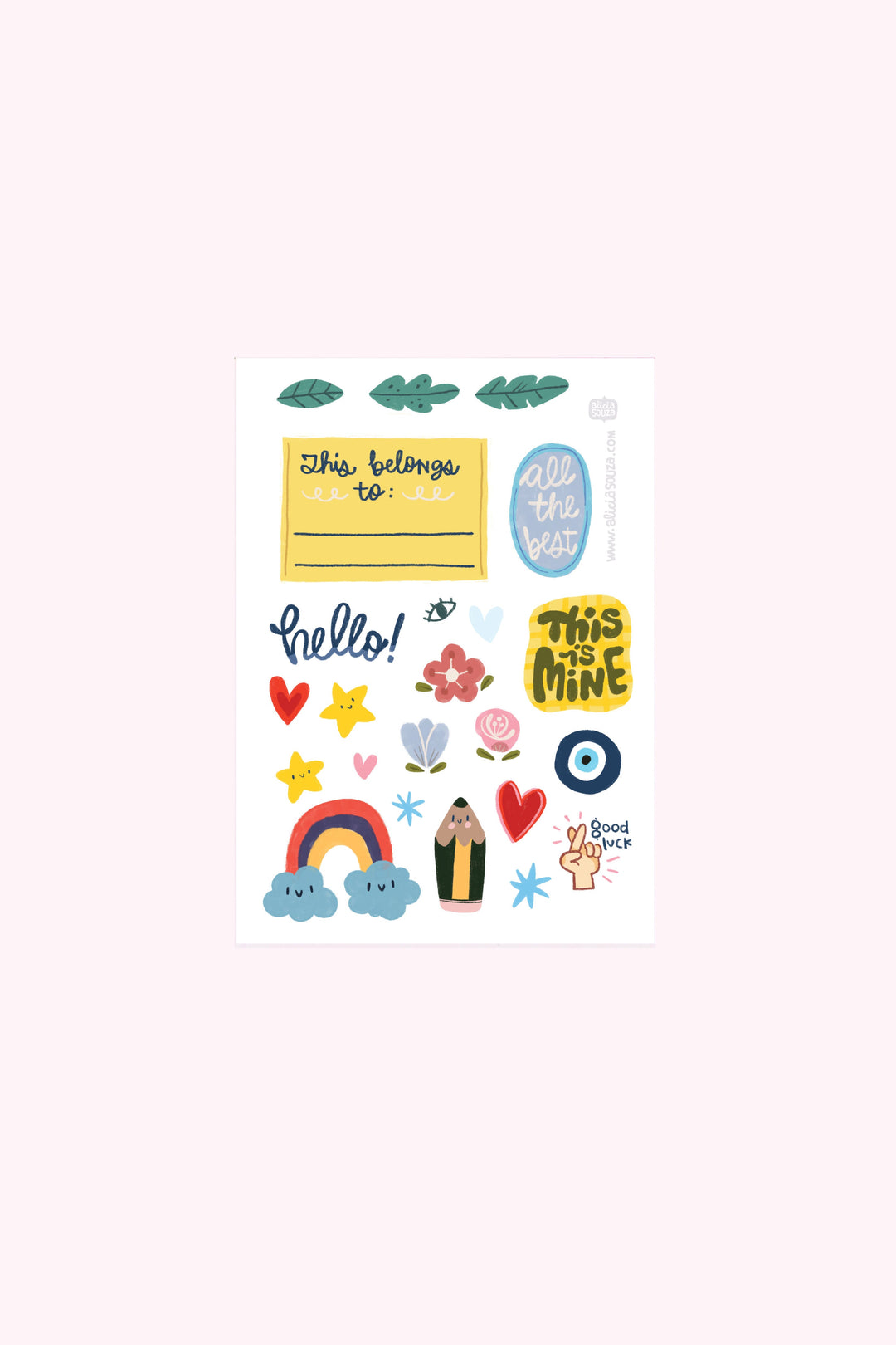 Happy Hannah Clipfolio | Clipboard & Notepad Duo