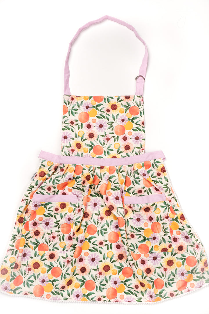 Orange Garden Apron