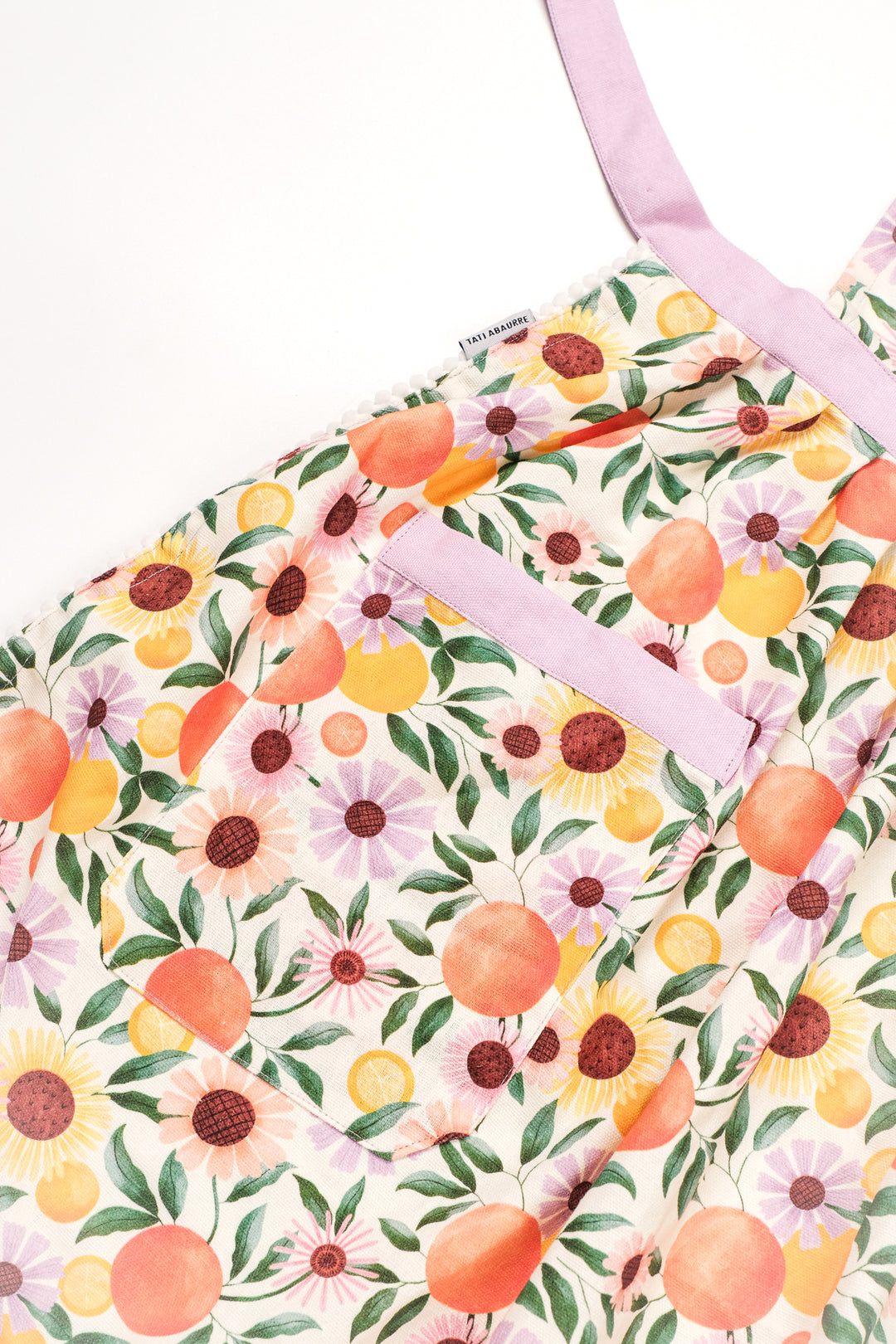 Orange Garden Apron