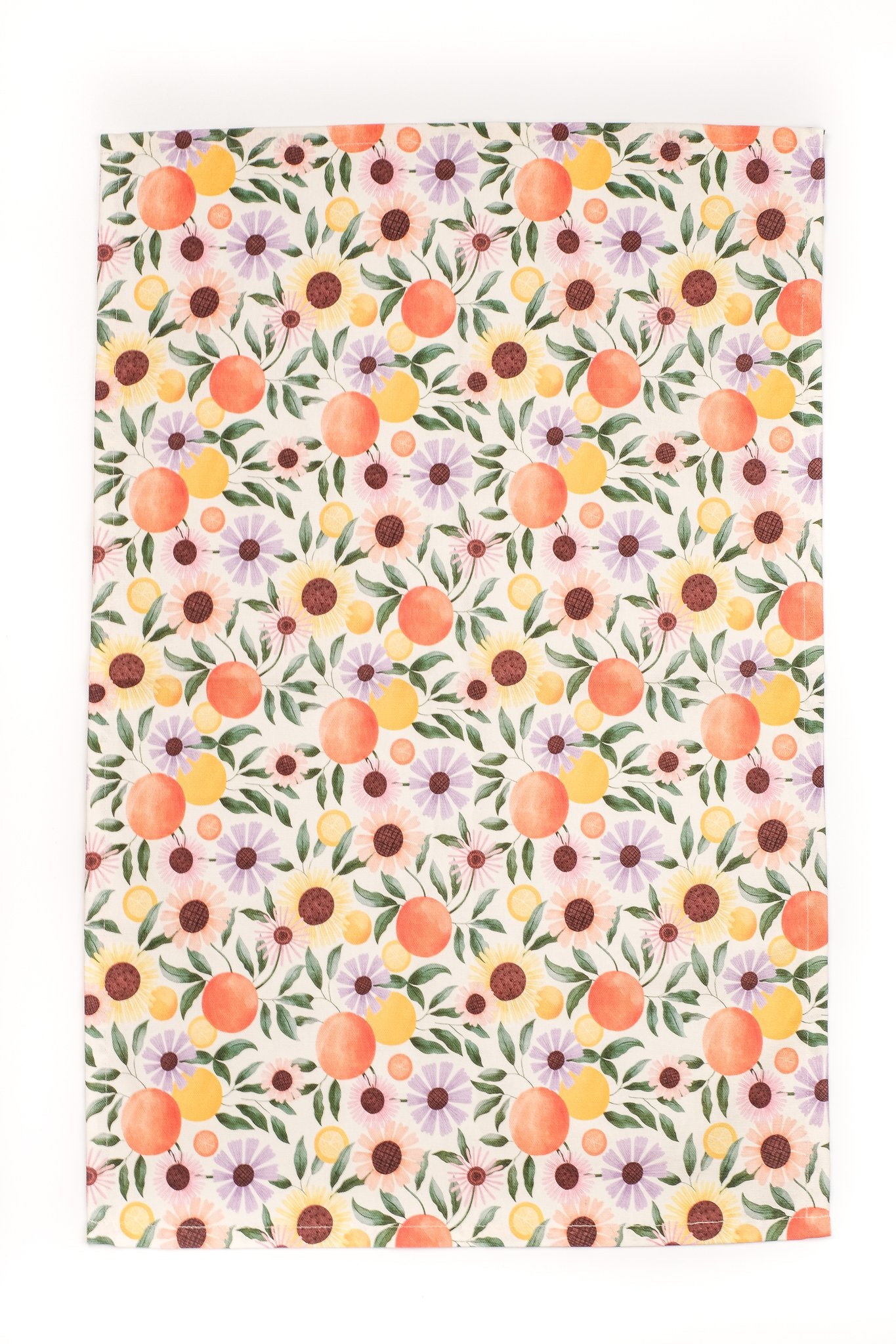 Orange Garden Kitchen Linen Set with FREE Tote Bag