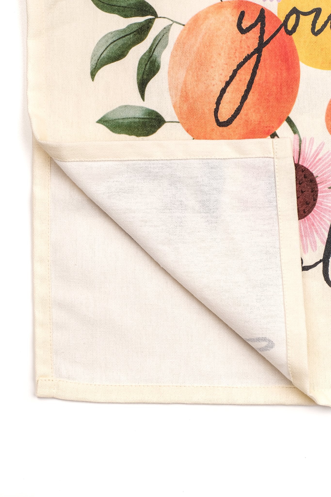 Orange Garden Kitchen Linen Set with FREE Tote Bag
