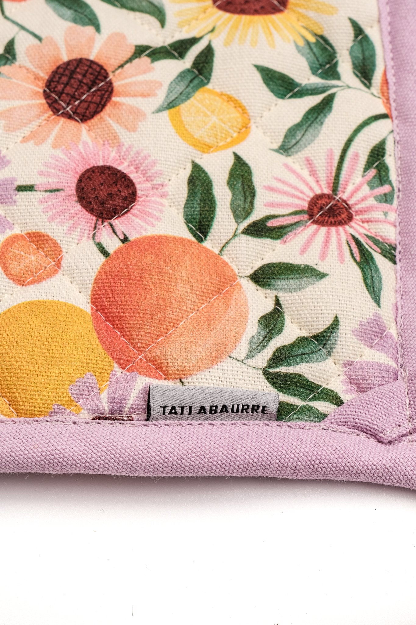 Orange Garden Kitchen Linen Set with FREE Tote Bag