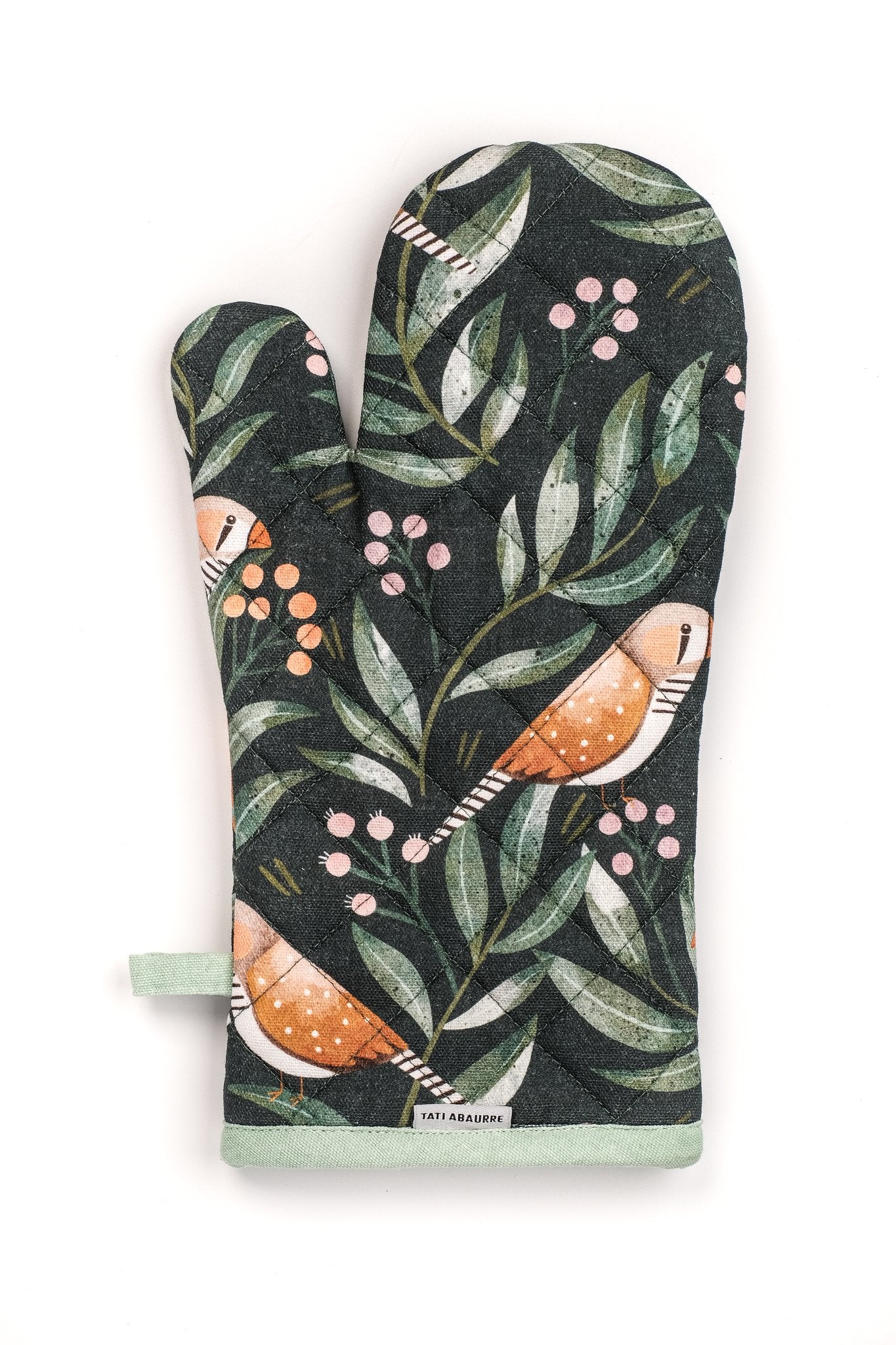 Zebra Finch Kitchen Linen Set with FREE Tote Bag